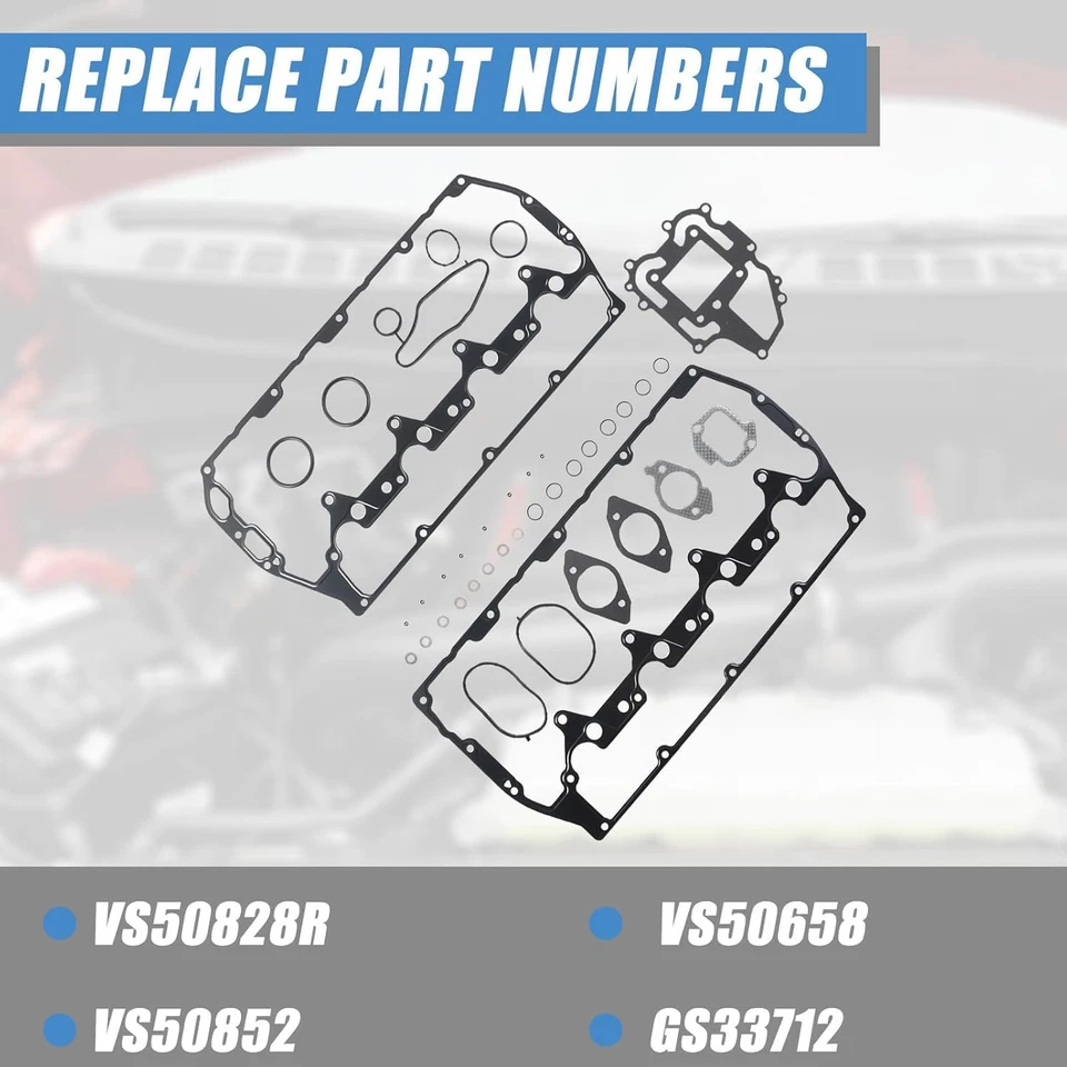 Junta de cubierta de válvula apta para Ford F250 F350 F450 F550 Super Duty 2011-2020 6,7 L V8 Foto 2 de 4