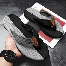 Flops Beach Flip-Flop Men Thick Rubber Flip Flops Sandals Shoe Comfortable Beach