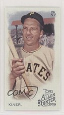 2019 Topps Allen & Ginter Mini Logo Back Ralph Kiner #88 HOF 09wc