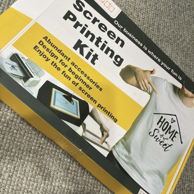 #ad Screen Printing Starter kit Include 4 Different Size of Wood $24.99
