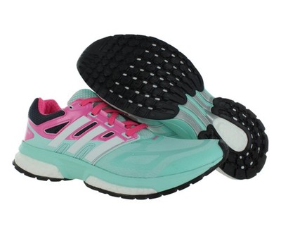 Adidas Response Boost Tech Fit J Boys Shoes Size 5.5, Color: Frost