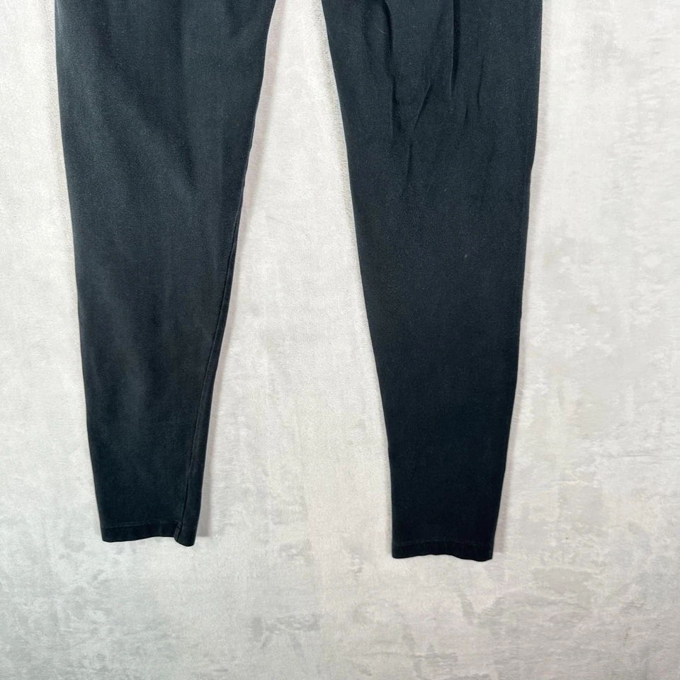 PINK Victoria's Secret Leggings Womens Small Black Foldover Waist Love Pink Y2K - Image 4 of 4