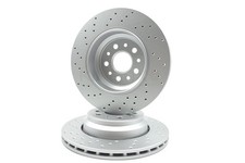 FOR MASERATI GHIBLI QUATTROPORTE 3.0 S 3.0 D REAR BRAKE DISCS 320mm 670030934