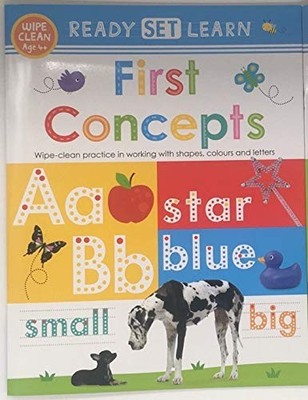 Ready Set Learn Workbooks: First Concepts,Dawn Machell