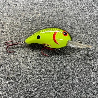 Bandit 200 Series Vintage Crankbait Lure 1/4oz - 82 Chart Black Back 282