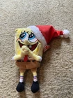 New With Tags Vintage Ty Beanie Babies SpongeBob Jolly Elf plush