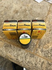 Kodak TMAX P3200 Black and White Film 35mm 2004 Expired, New Sealed. 1 Roll Trix
