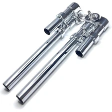 2Pcs Drum Holder Bracket, Percussion Stand Mount Tom Holder Musical Instrument