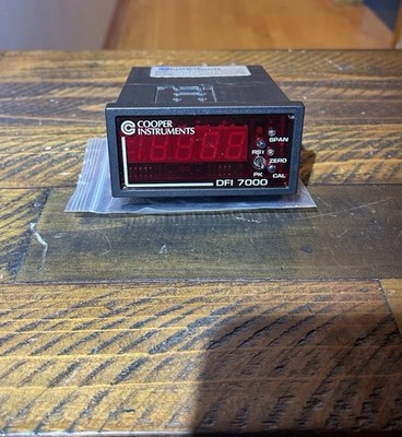 Cooper Instruments Digital Force Indicator DFI 7000 SB Range 0-5 V Excitation 5