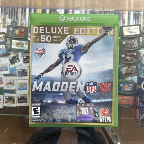 Madden NFL 16 Deluxe Edition Microsoft Xbox One 2015 EA Sports