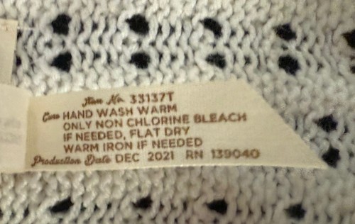 Matilda Jane Girls Sz 8 Enchanted Garden Marietta Crochet Trimmed Sweater White - Picture 7 of 9