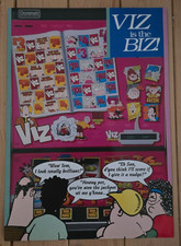 Viz is the Biz! Fruit Machine Brochure, Flyer A4. Barcrest