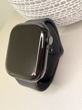 Apple Watch Series 11 46mm Black Aluminum Case Black Silicone Band GPS