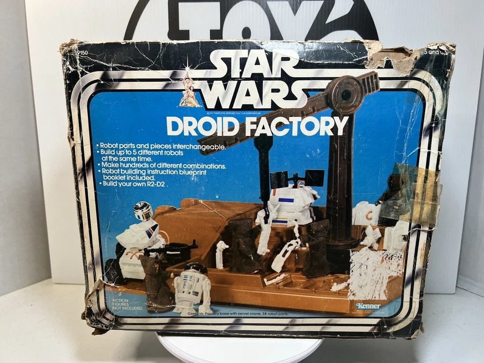 Star Wars Droid Factory NUR VERPACKUNG Vintage ANH Kenner Spielset R2-D2 House Poor - Bild 3 von 4