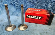 NEW Manley Exhaust Valves +.030 Length IRONHEAD Sportster XLCH XLH '70-Up
