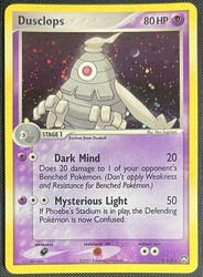 Dusclops 14/108 EX Power Keepers Holo Rare