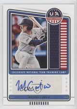 2023 Panini USA Baseball Stars & Stripes Michael Carico (Blue Ink) Auto tj1