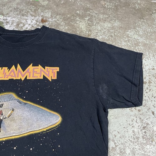 Vintage Y2K Parliament Funkadelic Mothership Connection T-Shirt Size Large Black - Picture 3 of 9
