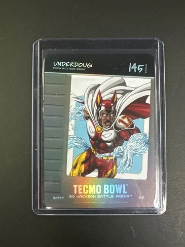 Underdoug Doug Williams Tecmo Bo Jackson Battle Arena 145 Ice BO457 Blow On It