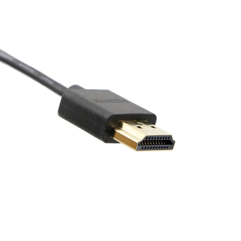 Micro HDMI to HDMI Cable 2.1 for Sony a7 IV FX30 Canon R5C R5 R6 Atomos Shinobi - Image 4 of 4