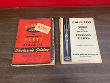 1938-1946 Ford Mercury Parts Approved Accessories Wholesale Catalog Book 720