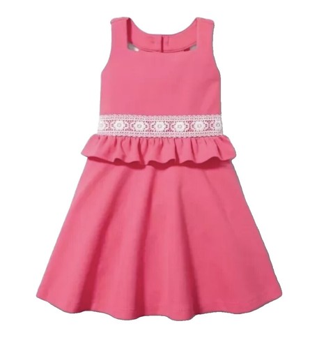 janie and jack pink tweed dress Girl Pink Tulip Plaid Plaid Tweed Dress by Janie and Jack