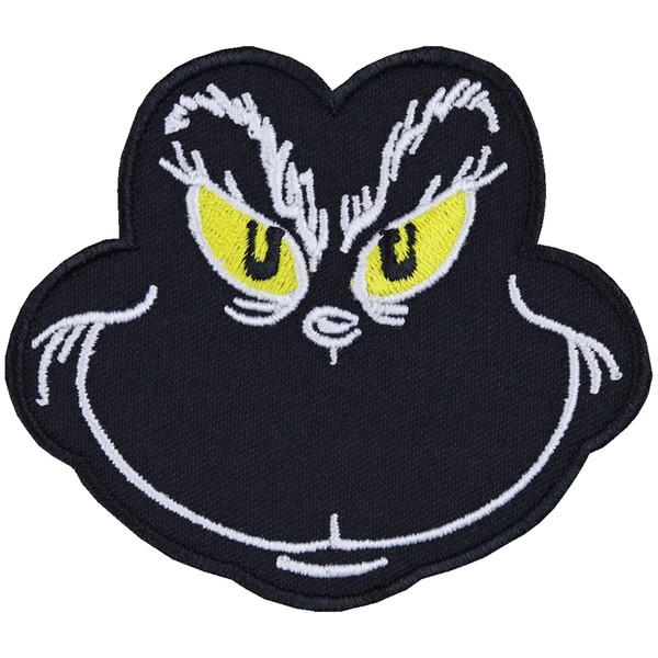 Lustiger AufnäHer: Grinch AufbüGler Biker Patch Film-Fanartikel Applikation-image
