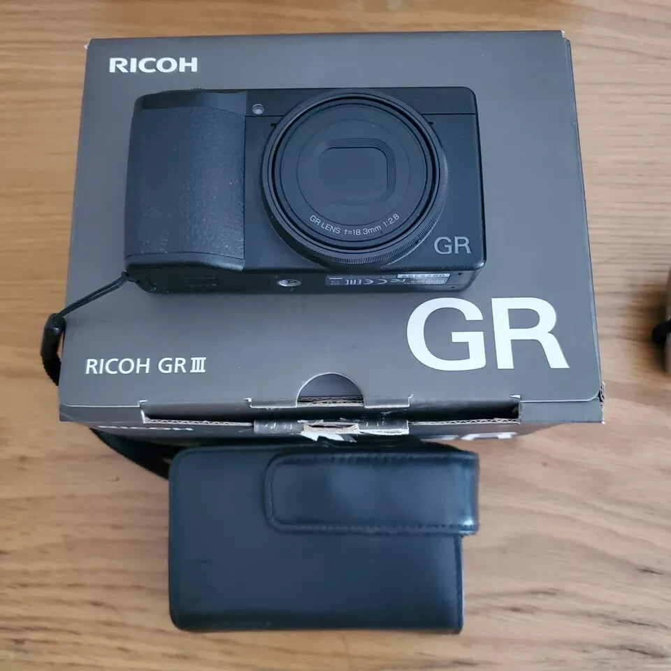 Ricoh Gr III Compact Digital Camera - Black for sale online | eBay UK