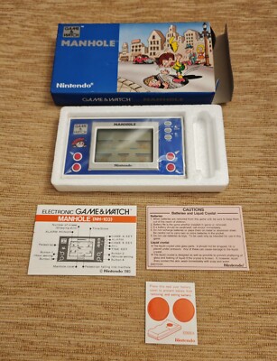 任天堂 GAME&WATCH‼️ Nintendo Manhole Game&Watch excellent with complete box | eBay