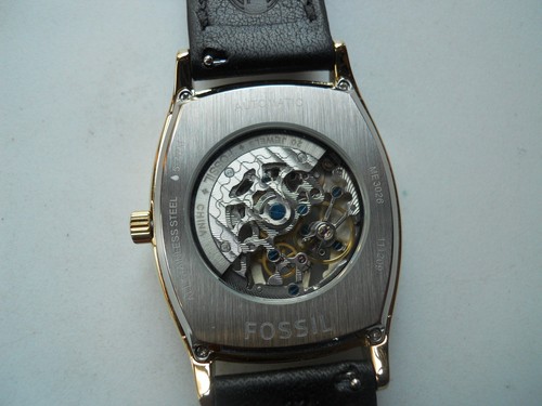 Fossil Automatik Herren Leder Kleid Analog Uhr. Mechanisch & Automatik.Me-3026 - Bild 3 von 12