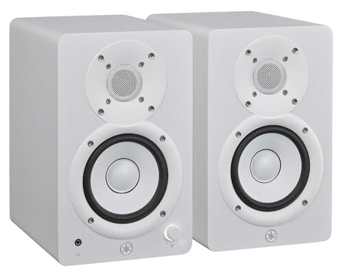 Yamaha Yamaha Compact Powered Studio Monitor Blanco (1 juego de izquierda y ri - Imagen 1 de 1