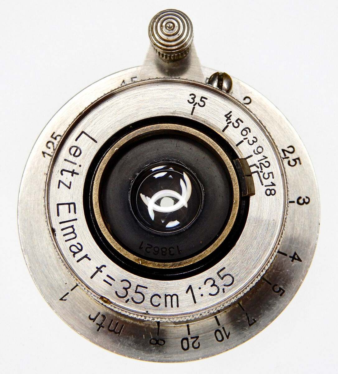 Leica SM 3.5cm f3.5 Nickel Elmar “Snail Cam” 11 O'clock Leica SM 3.5cm f3.5 Nickel Elmar “Snail Cam” 11 O'clock