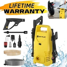 2026 Electric High Pressure Washer for Patio and Car, Jet Wash with Nozzle 3in1