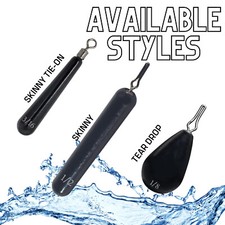 Reaction Tackle Tungsten Drop Shot Weights Fishing Sinkers Various Sizes Bass