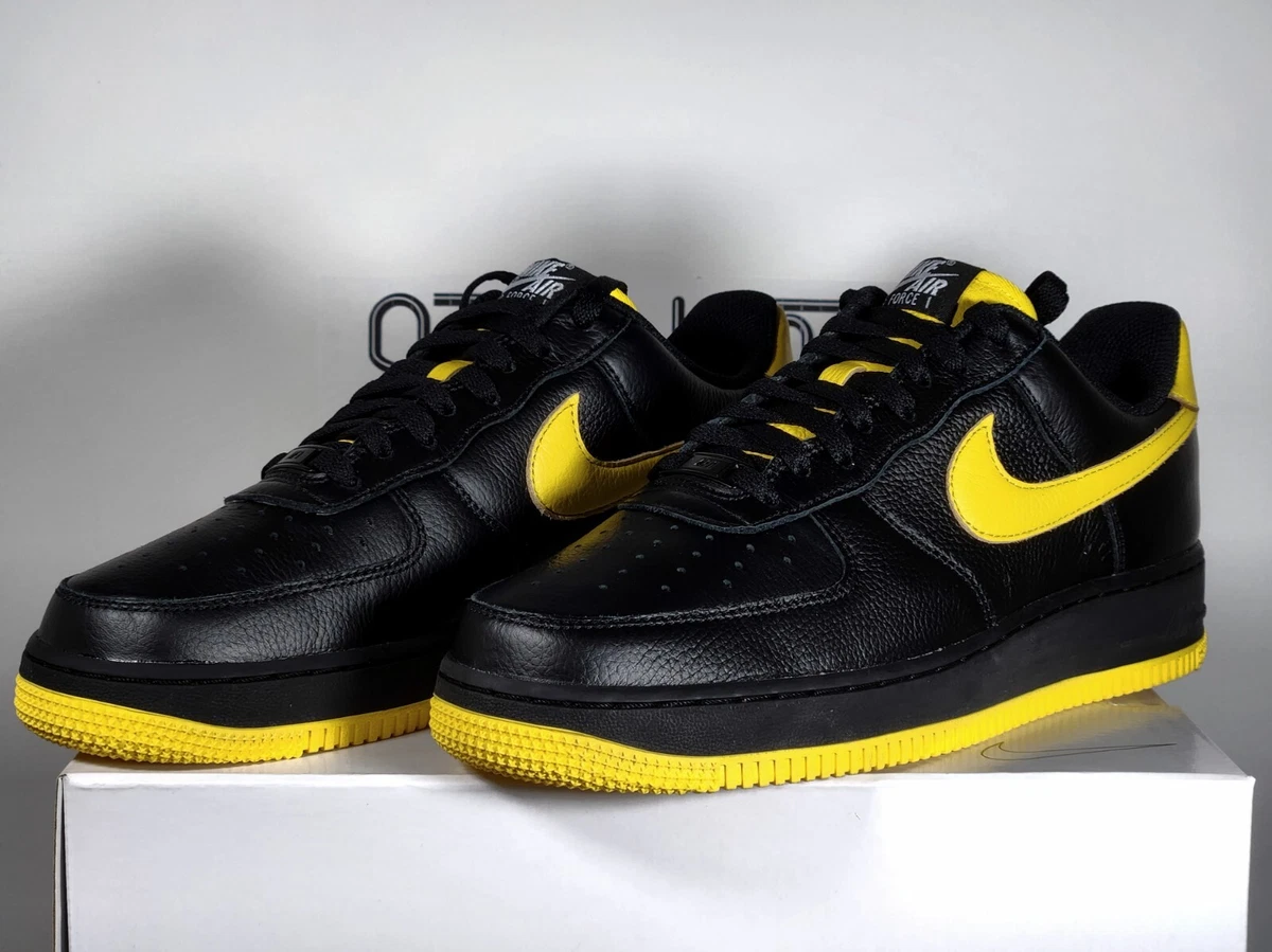 Black and yellow air cheap forces