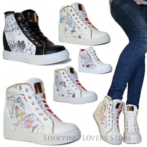 sneakers da donna con rialzo interno (2) - Sara p. shoes
