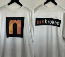 1994 Nine Inch Nails Remake White Band Short sleeve T shirt S-5XL NH20712