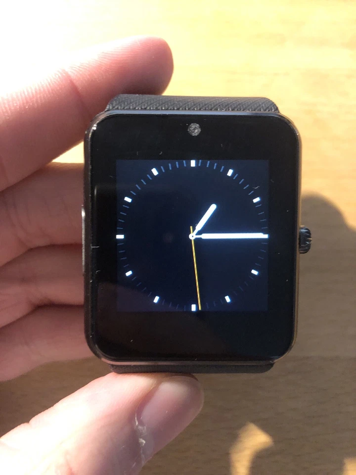 PELTEC @ Smartwatch, No. 1823, schwarz, Uhr, schwarz, funktionsfähig, Android, Foto 3 von 5
