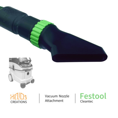 Saugdüsenaufsatz für Festool mit verstellbarem Saugsteuerring