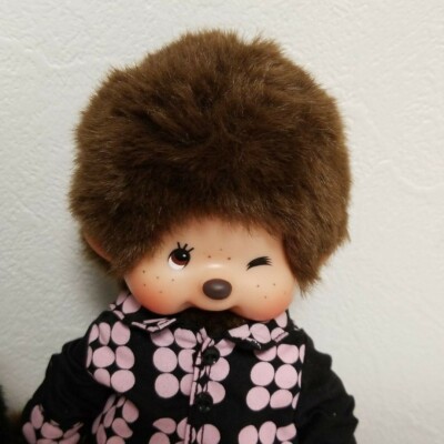 モンチッチ　ELT Monchhichi ELT Every Little Thing Pair Set of 2 Stuffed 19㎝ Doll