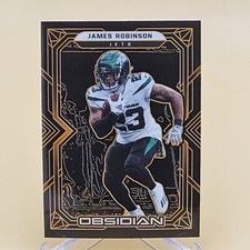 2022 Panini Obsidian #53 James Robinson Electric Etch Orange #67/75