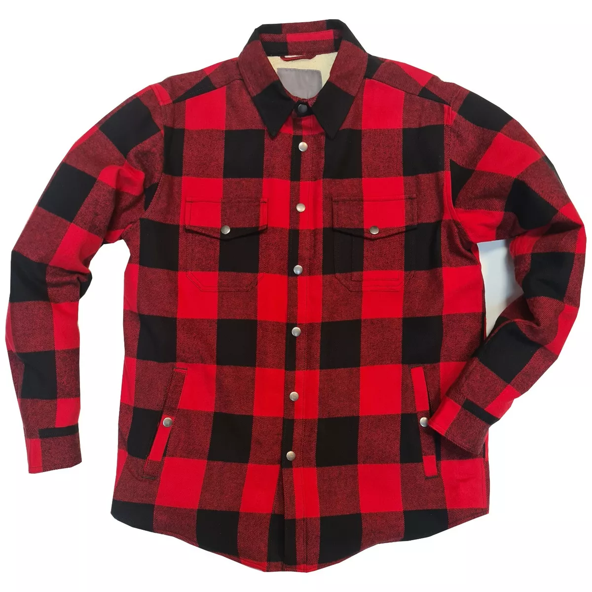 Flannel padded shirt sale