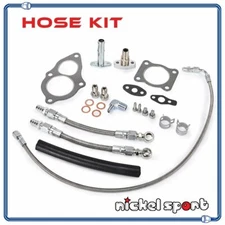 Turbo Oil Water Like Kit 4G63T DSM 2G EVO 1~3 Galant VR-4 For Garrett T25 T28