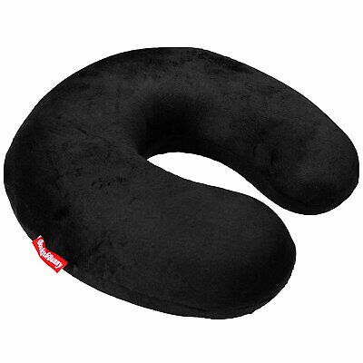 Buy Memory Foam U Shaped Travel Sleep Pillow Head Back Neck Support Cushion Black