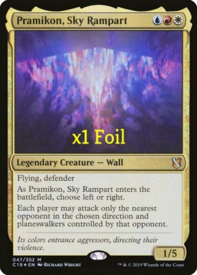 MTG Foil Commander 2019 C19 Pramikon, Sky Rampart MINT | eBay