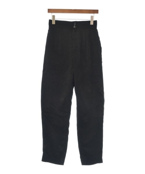 U by SPICK&SPAN◆トップス/--/ポリエステル/BLK/23-040-212-3000-4-0 シャーリングカットトップス（Tシャツ／カットソー）｜U by