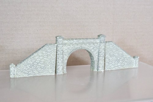 SD Mouldings Échelle N Pierre Peint Deux Piste Tunnel Portail & Wingwalls 19og