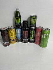 Monster Energy Drink Japan Full Cans With Some Flaws