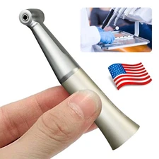 NSK Style Dental Slow Low Speed Contra Angle Push Button Handpiece 1:1 Attach YX
