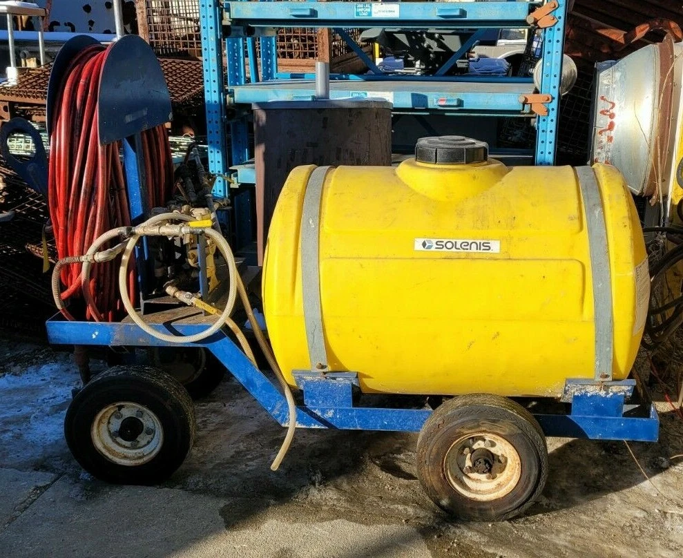 Solenis Hercules 150 Gallon Portable Water Tank on Cart w/Aro Diaphragm Pump  | eBay